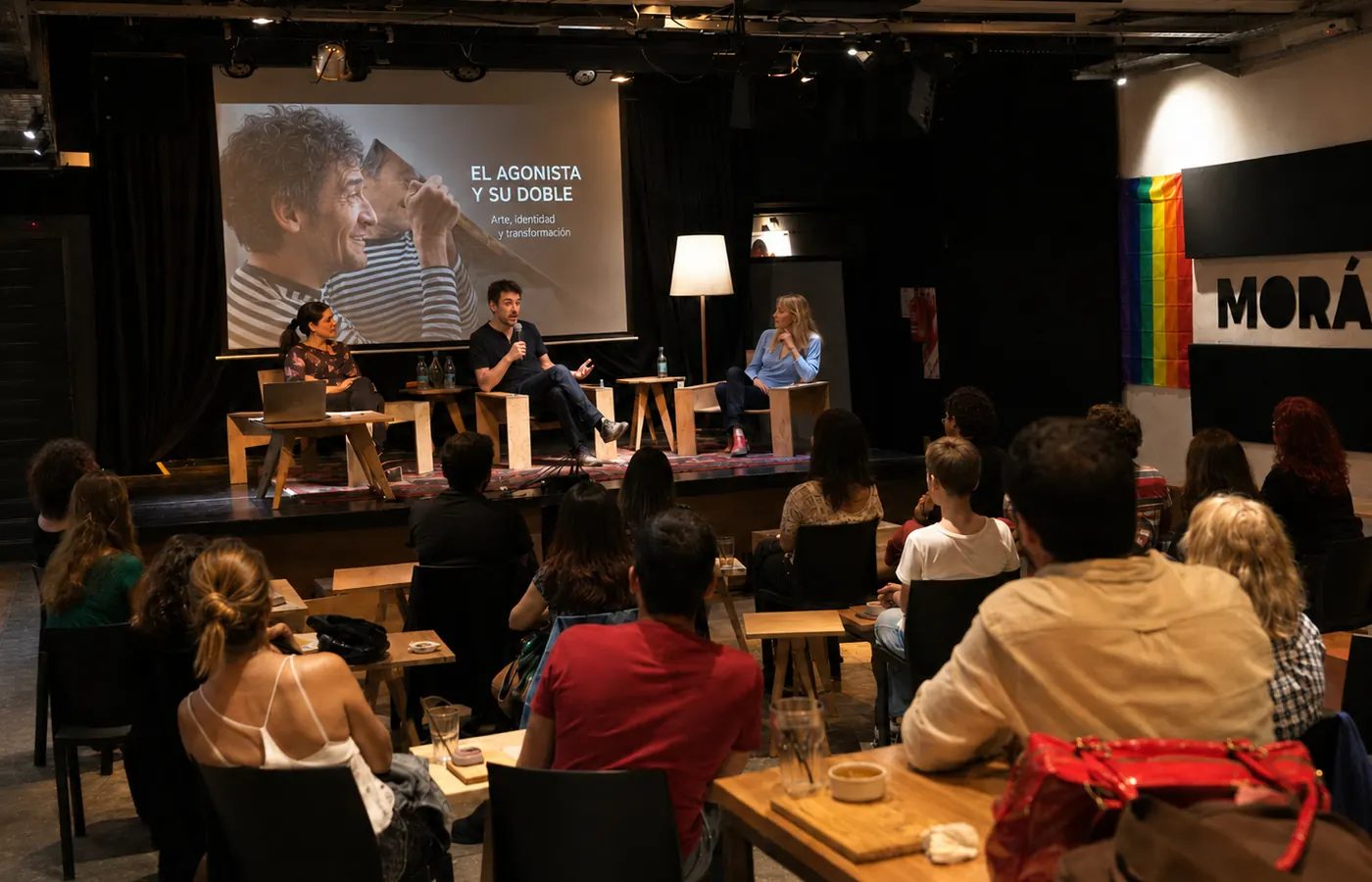 Taller y conversación de El Agonista con público