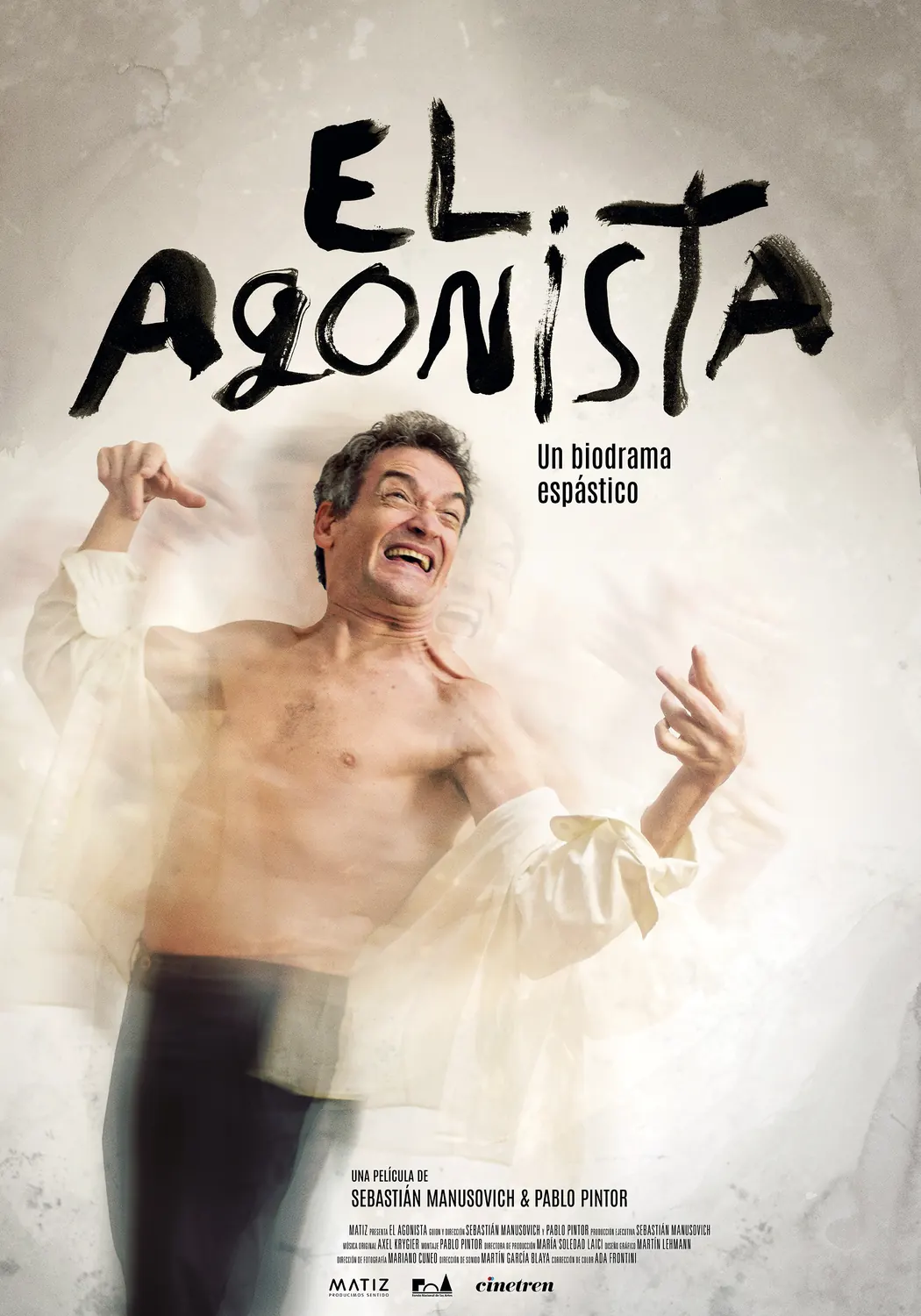 Afiche oficial de El Agonista
